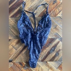 VS floral lace teddy